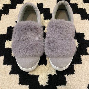 Gray/Grey Slip Ons